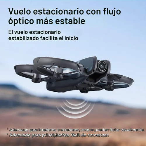 Vista 8 de Drone FPV con control remoto de pantalla, cámara Quad para principiantes Negro-Gris