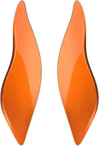 Vista 3 de Moto Onfire Deflectores de aire para motocicleta Whisky ámbar con carenado de murciélago para Electra Glide '14 y más tarde (2 piezas)