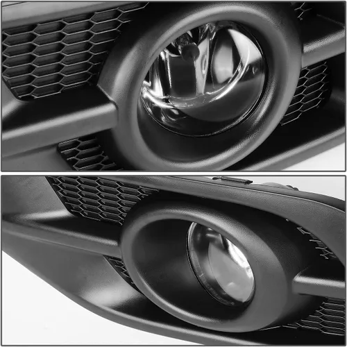 Vista 3 de DNA MOTORING FL-ZTL-128-CH - Luz antiniebla para parachoques delantero y lado del pasajero, mejora la visibilidad [compatible con Honda CR-V 12-14]