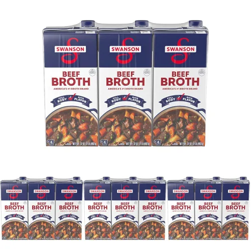 Vista 10 de SWANSON S Caldo de carne, cartón de 32 oz (paquete de 3)