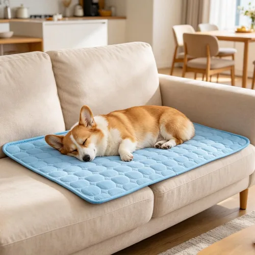Vista 3 de Alfombrilla de enfriamiento para perros mejorada Arc-Chill Q-Max> 0.4 Pet Cooling Pad 2026