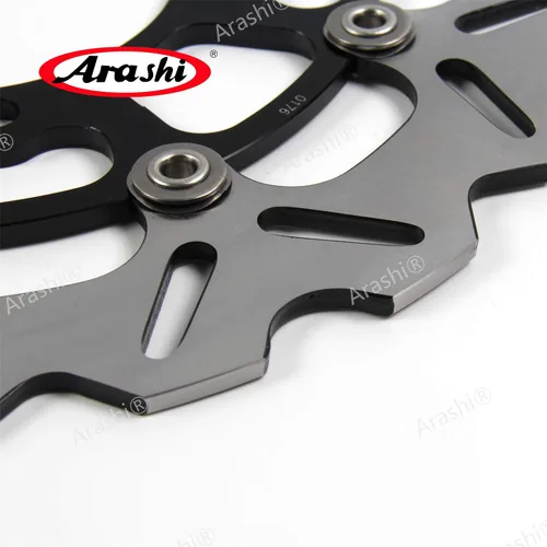Vista 4 de Arashi Rotores de disco de freno delantero para Suzuki GSXR 600 750 2006-2007 / GSXR 1000 2005-2008 / VZR1800N BOULEVARD M109R 2006-2015 / VZR 1800
