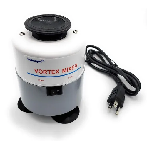 Vista 4 de Mezclador Vortex con modo táctil y continuo, agitador de vórtice resistente, 110 V