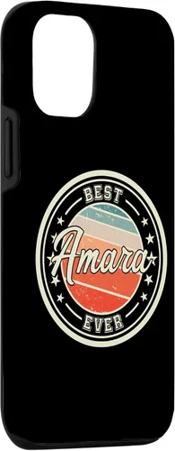 Vista 3 de iPhone 15 Best Amara Ever funny saying first name Amara Case