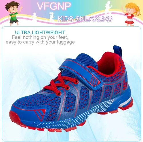 Vista 7 de VFGNP Sneakers for Boys and Girls, Kids Tennis Running Shoes, Lightweight Breathable Sport Athletic Shoe