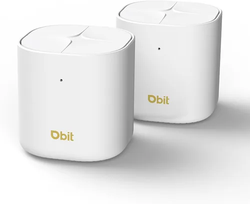 Vista 11 de DBIT AX1800 WiFi 6 Sistema Wi-Fi de malla para todo el hogar, cobertura de doble banda de hasta 2,100 pies cuadrados y 150 dispositivos, enrutador