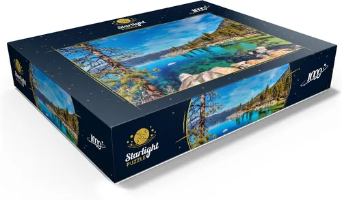Vista 3 de MyPuzzle Sand Harbor Lake Tahoe - Rompecabezas prémium de 1000 piezas para adultos