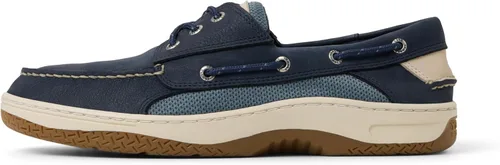 Vista 14 de Sperry Billfish™ - Zapato náutico de cuero de 3 ojales para hombre Negro