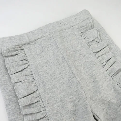 Vista 3 de HonestBaby Multipack Leggings Skinny, Flare and Cargo Pants Organic Cotton for Infant Baby Girls, Toddlers, Little Kids