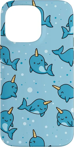 Vista 21 de Narwhal Gift Underwater Unicorn of The Sea Baby Narwhal Case for iPhone 17
