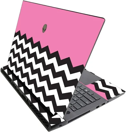 Vista 46 de MightySkins - Skin brillante con purpurina para Alienware M17 R3 (2020) y M17 R4 (2021) - Diversión de los años 90 Acabado duradero con purpurina