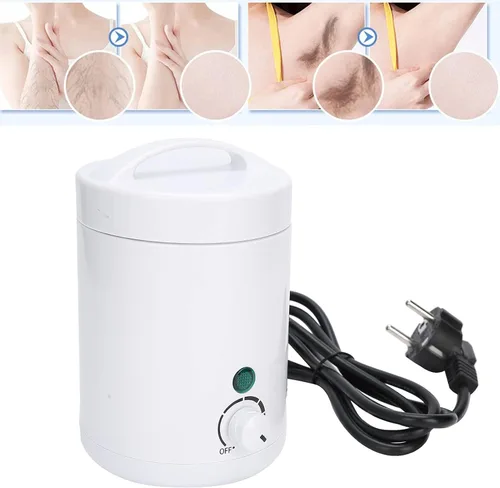 Vista 5 de Calentador de cera, calentador de cera para depilación, mini calentador de cera multiusos para mujeres y hombres, máquina de cera de parafina
