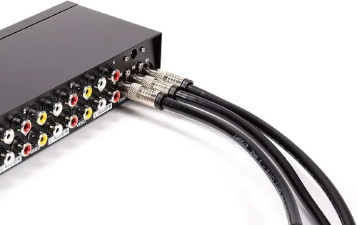 Vista 8 de THE CIMPLE CO - Conectores de compresión RCA para cable coaxial RG6 - Conexiones macho universales para RCA, subwoofer, compuesto, componente