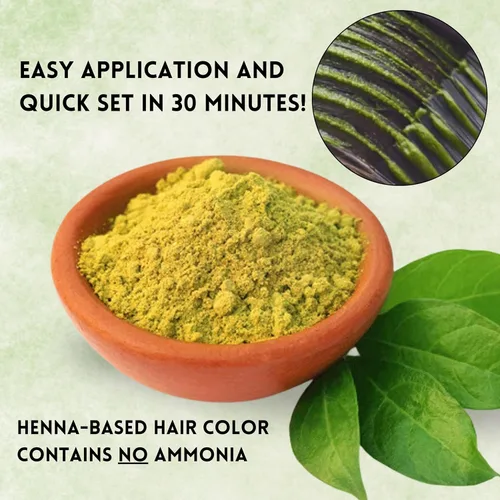 Vista 5 de AncientVeda Tinte de cabello de henna Henna instantánea con cepillo aplicador y guantes 2.16 onzas (negro) (2.12 onzas, ciruela)