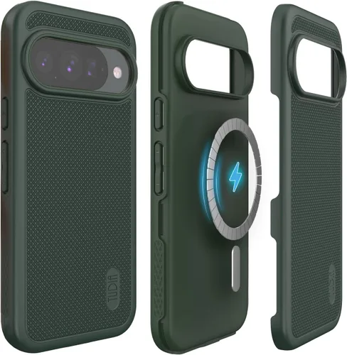 Vista 26 de TUDIA Funda protectora para Google Pixel 10a (2026) – [compatible con Magsafe] [MergeGrip] de doble capa delgada [grado militar] a prueba de golpes