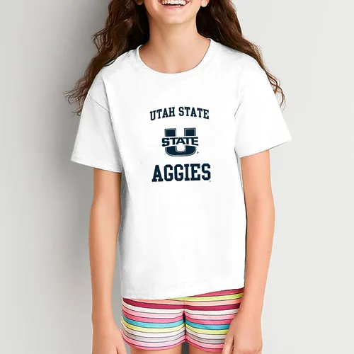 Vista 670 de NCAA Arch Logo, camiseta juvenil color del equipo, universidad - universidad