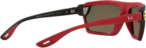 Vista 8 de Ray-Ban Rb4370m Scuderia Ferrari Collection Square Sunglasses