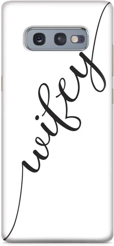 Vista 25 de Inspired Cases - Compatible con iPhone Xs Max - Funda protectora con textura 3D para Apple iPhone Xs Max - Esposo y esposa - Wifey