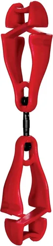 Vista 19 de Ergodyne Squids 3420 Swiveling Glove Clip Holder with Dual Clips