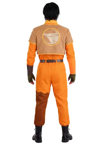 Vista 2 de Disfraz para hombre de Ezra Bridger de Star Wars: Rebels Multicolor