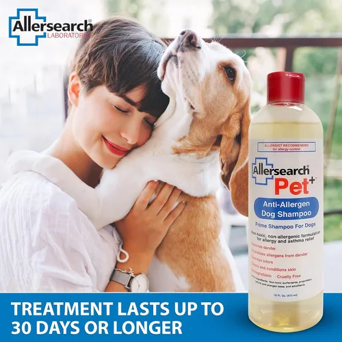 Vista 3 de Allersearch Champú para perros Pet+ Anti-Allergen 16 Oz