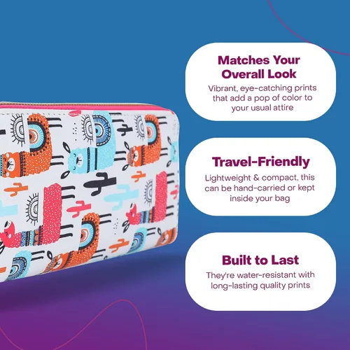 Vista 6 de Rave Envy Billetera para niñas, billetera para niñas, billetera para niños, lindas carteras de moda para mujer, carteras pequeñas de moda para mujer