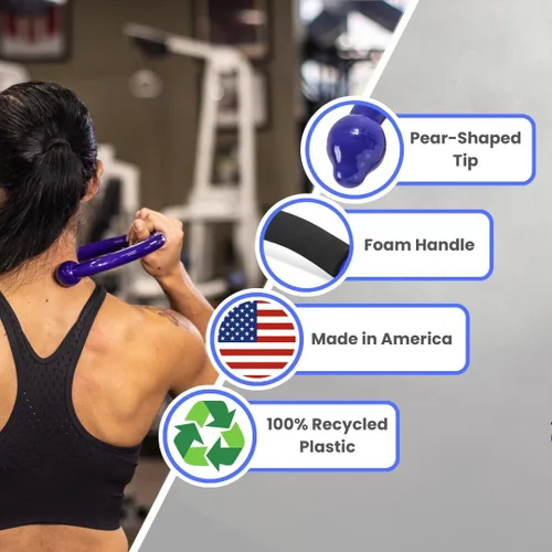Vista 8 de q-flex acupresión cuerpo espalda y masaje Herramienta