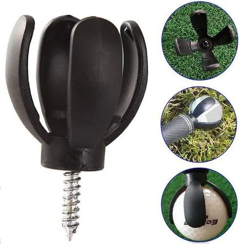 Vista 2 de Herramienta de ventosa de 4 puntas para recoger pelotas de golf, 10