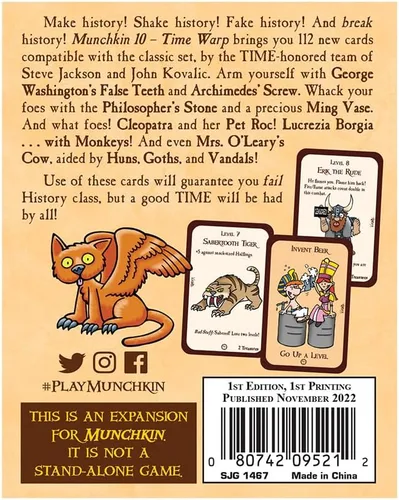 Vista 2 de Steve Jackson Games Munchkin 10 Time Warp