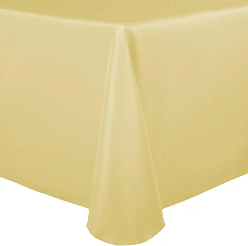 Vista 28 de Ultimate Textile Mantel ovalado de lino de poliéster de 60 x 102 pulgadas, color marrón cobre