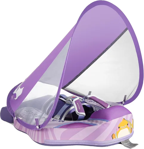 Vista 10 de Mambobaby Flotador para añadir cola sin volteo, flotador de natación para bebé, flotador de espuma de perlas, flotadores de agua sólida, entrenador