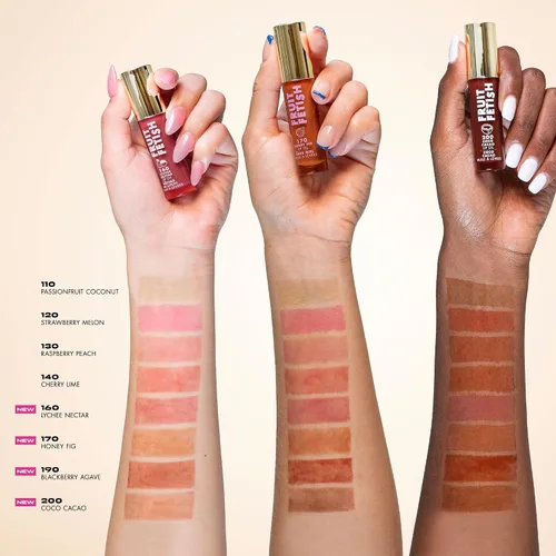 Vista 7 de Milani Fruit Fetish - Aceite de labios hidratante tintado, color lima 140 - Lima cereza
