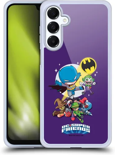Vista 11 de Head Case Designs Officially Licensed Super Friends DC Comics Aquaman Toddlers Composed Art Gel Case [Military Grade Protection] Compatible with