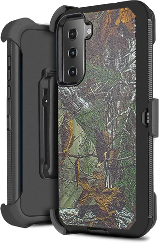 Vista 9 de Funda para Samsung S21 Plus/S30 Plus, funda resistente con soporte integrado y clip giratorio para cinturón para Galaxy S21 Plus 2021