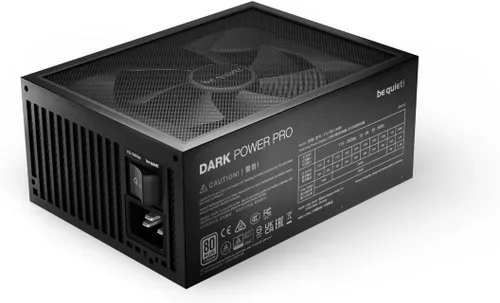 Vista 3 de be quiet! Dark Power Pro 13 1300W, ATX 3.1, PCIe 5.1, 80+ Titanium PSU