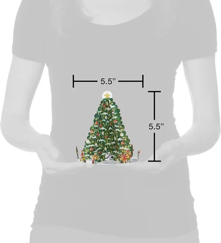 Vista 5 de American Greetings Decoración navideña de momentos mágicos (árbol de Navidad)