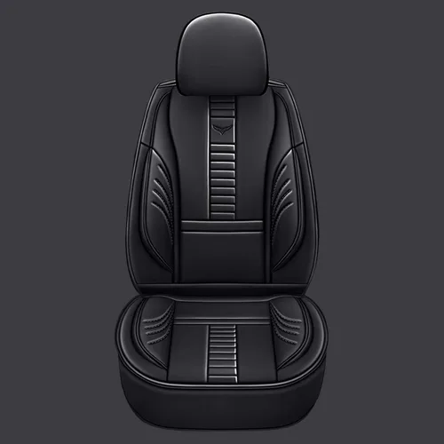 Vista 8 de Fundas de asiento delantero automático para Volvo 1999-2025 95% modelos, protección de banco frontal 3D compatible con bolsa de aire lateral línea
