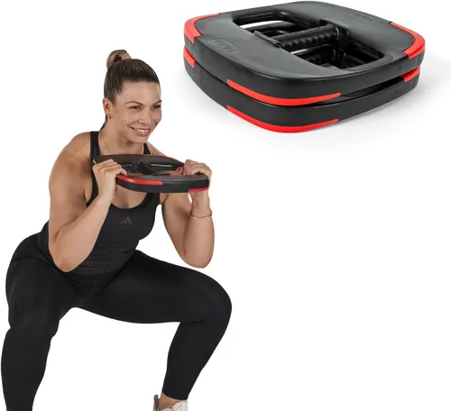 Vista 12 de Les Mills™ Dual Purpose Ergonomic Exercise Weight Plates for Total Body Workouts