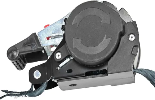 Vista 8 de Mytee Products Correas de trinquete retráctiles de 1 pulgada x 12 pies para E-Track - Correas de amarre retractables automáticas con 500 libras WLL