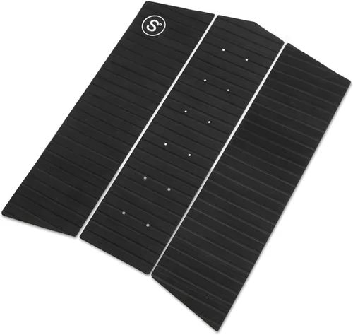 Vista 2 de SYMPL Almohadilla de tracción para tabla de surf, almohadilla de 3 piezas para surf, skimboarding, agarre máximo, adhesivo 3M, compatible con tablas