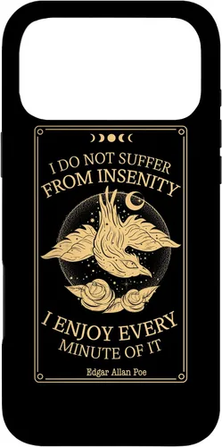Vista 21 de Funda para iPhone 11 Pro Max Edgar Allan Poe Raven Booktok Bookish Merch