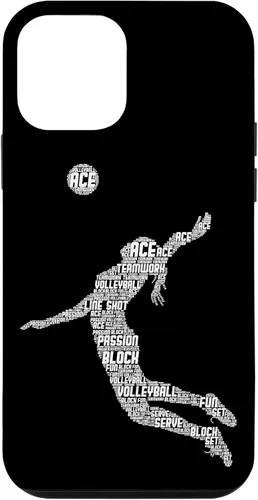 Vista 16 de Funda para iPhone 17 de voleibol para adolescentes y mujeres