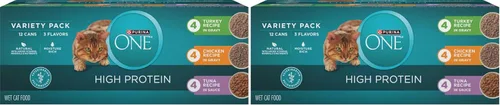 Vista 12 de Purina ONE True Instinct comida húmeda en salsa para gatos - (24) 3 onzas en latas