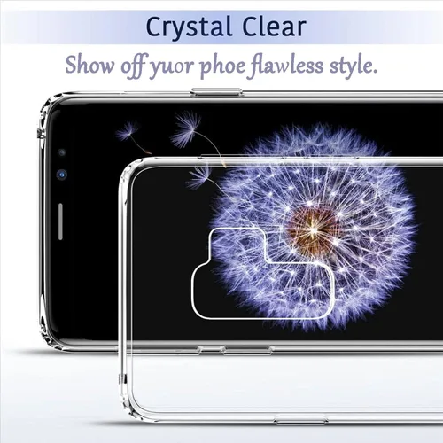 Vista 7 de Funda de teléfono para OnePlus 10 Pro (6.7 pulgadas), con [3 películas protectoras de vidrio templado], funda ultradelgada de TPU suave transparente