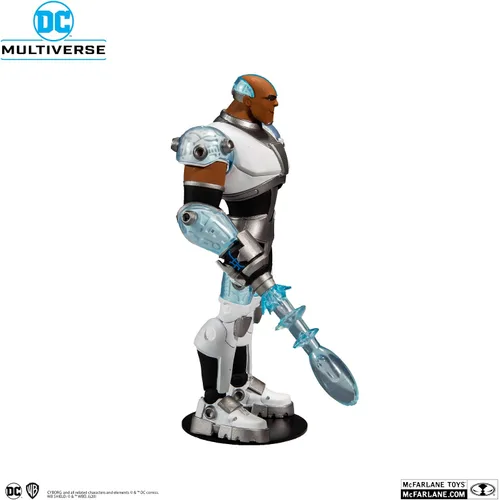 Vista 4 de McFarlane Toys DC Multiverse animado CyborgDC Multiverse 7 figuras de acción - Cyborg