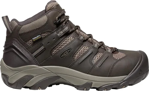 Vista 6 de Botas de trabajo impermeables con puntera de acero de altura media Lansing Mid para hombre, de KEEN Utility Mantillo/Shitake