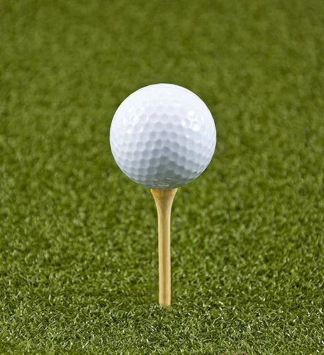 Vista 3 de JEF World of Golf 717 - Camisetas de golf de bambú de 2-3/4 pulgadas (paquete de 100), naturales