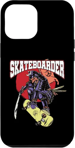 Vista 6 de iPhone 15 Skateboarding I Skater & Skateboard I Samurai Skateboarder Case