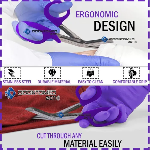 Vista 5 de TIJERA DE CORTE DE VENTA EMT/UTILITY DE 7.25", 7 1/4", MORADO