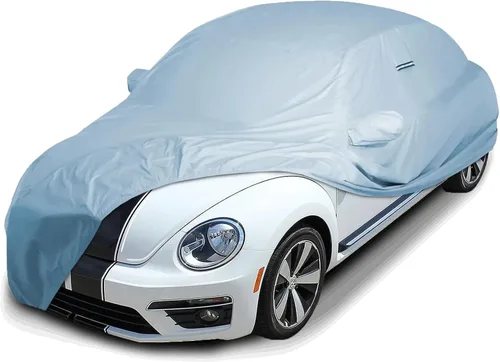 Vista 52 de iCarCover Funda de automóvil prémium para Volkswagen Jetta Sedan 2006-2025, resistente, impermeable, para todo tipo de clima, ajuste personalizado